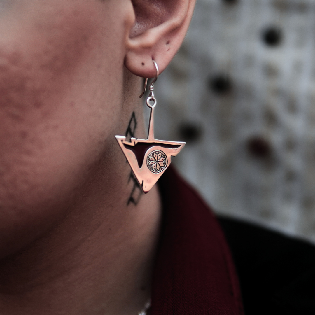 Boucles d’oreilles Amazigh de Fierté - TAZERZITE
